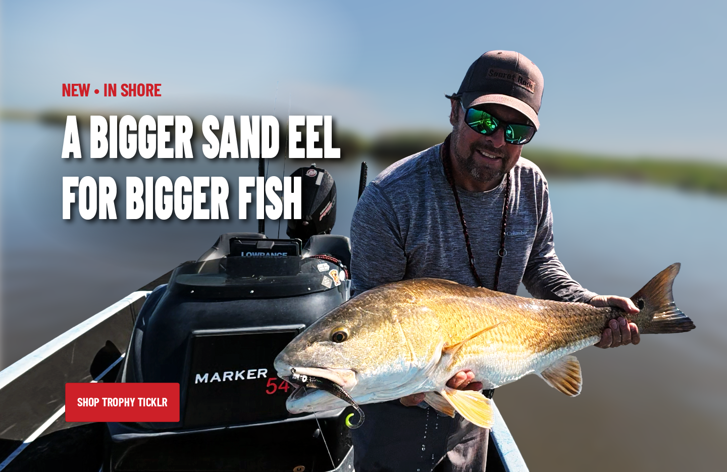 New Trophy Ticklr - A Bigger Sand Eel for Bigger Fish